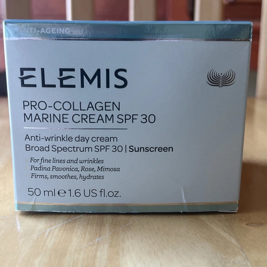 Elemis Pro-Collagen Marine Cream SPF 30 Moisturizer 1.6 oz / 50 ml – Genuine New US
