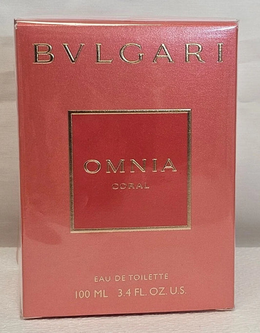 BVLGARI Omnia Coral Eau de Toilette Spray for Women 3.4 oz / 100 ml