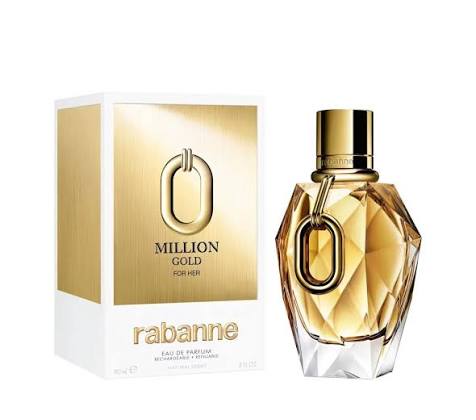Million Gold For Her by Paco Rabanne Eau de Parfum Spray 3.0 oz / 90ml – New Sealed