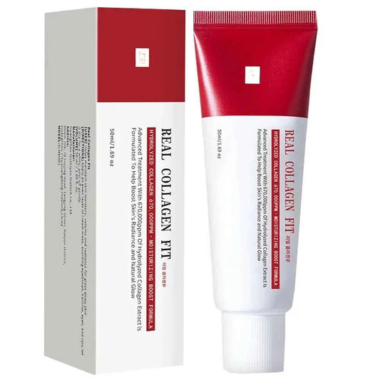 Real Collagen Fit, Collagen Wrapping Mask, Collagen 670,000ppm, Peel Off Facial Mask for elasticity, Hydrating, Glow, Glass Skin