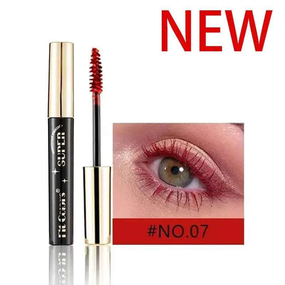 5D Silk Fiber Mascara Lash Color Mascara Waterproof 14 Colors 3D Mascara Eyelash Extension Thick Lengthening Eye Lashes Cosmetic