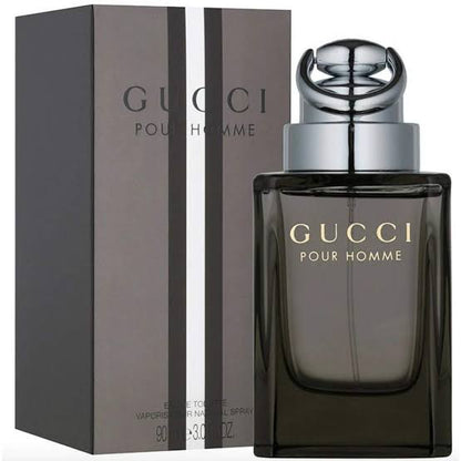 Gucci Pour Homme Eau de Toilette Spray for Men 3.0 oz / 90ml