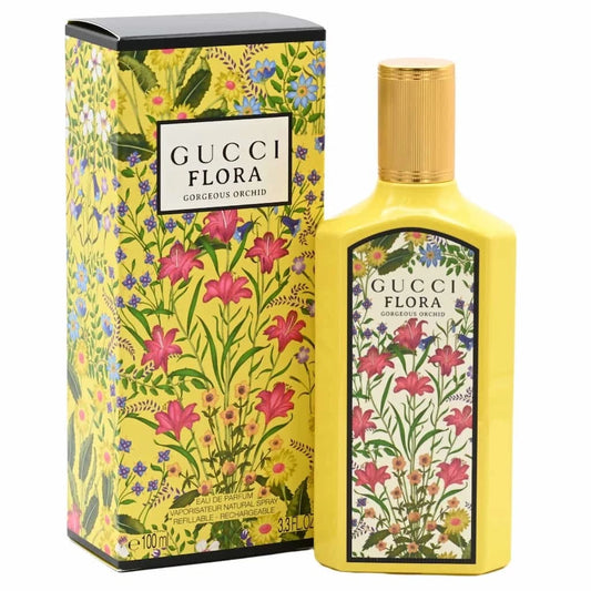 Gucci Flora Gorgeous Orchid Eau de Parfum for Women 3.4 oz / 100ml – New in Box