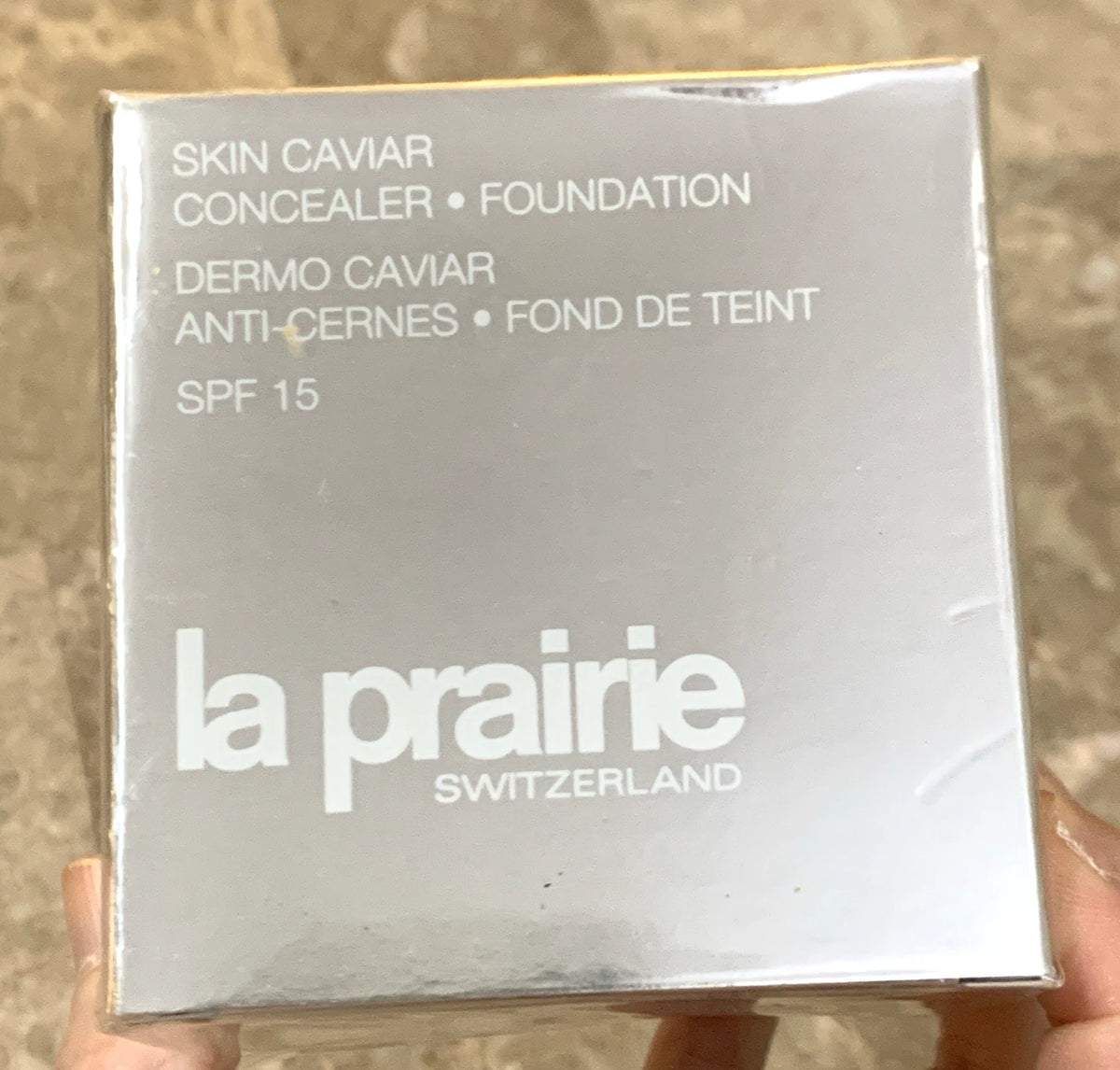 La Prairie Skin Caviar Concealer Foundation SPF 15 N-10 Crème Pêche – Sealed