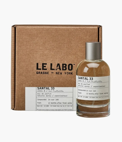 SANTAL 33 by LE LABO Eau de Parfum 3.4 oz 100ml Unisex Fragrance