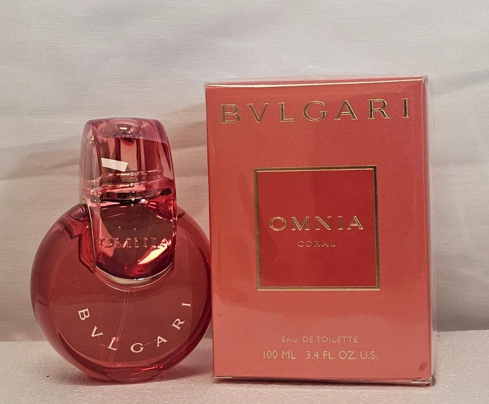 BVLGARI Omnia Coral Eau de Toilette Spray for Women 3.4 oz / 100 ml