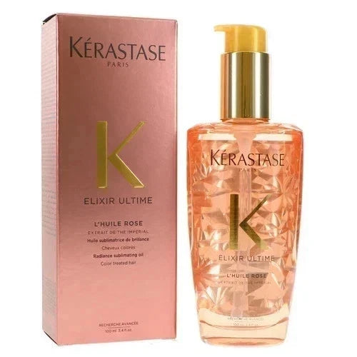 Kérastase Elixir Ultime L’Huile Rose Hair Oil Serum 3.4 oz / 100 ml